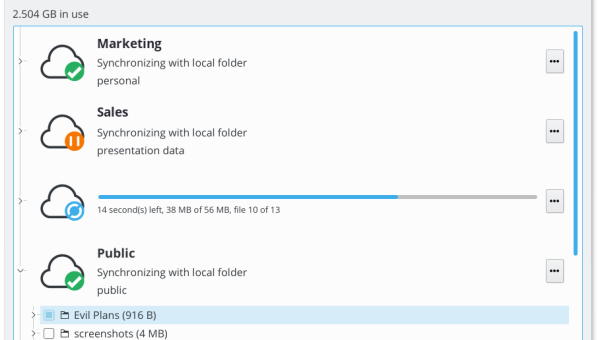 Client de synchronisation Nextcloud